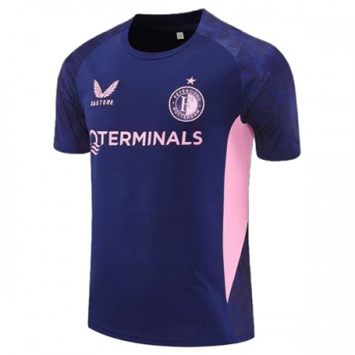 Feyenoord Rotterdam Maillot d'Entraînement 2025-26 Bleue Feyenoord Rotterdam Maillot d'Entraînement 2025-26 Bleue